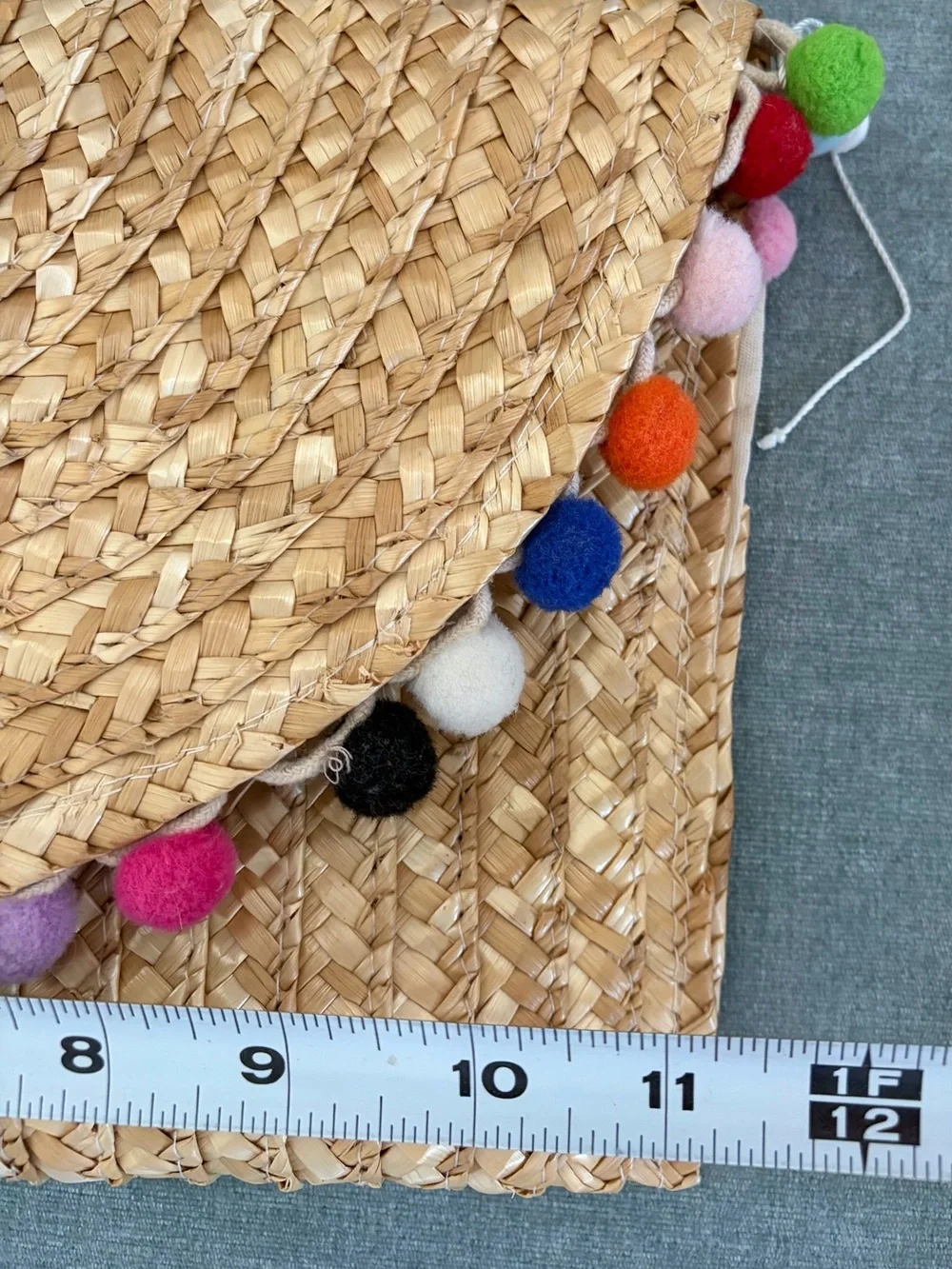 Mirale Chicago woven straw